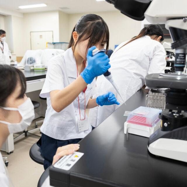 九州医療科学大学 【生命医科学科】春のオープンキャンパス2