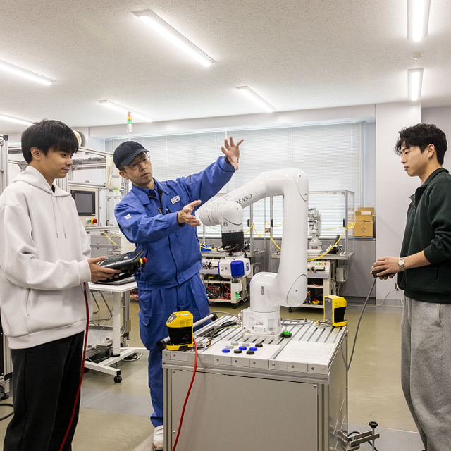 北海道職業能力開発大学校 電気系体験会2