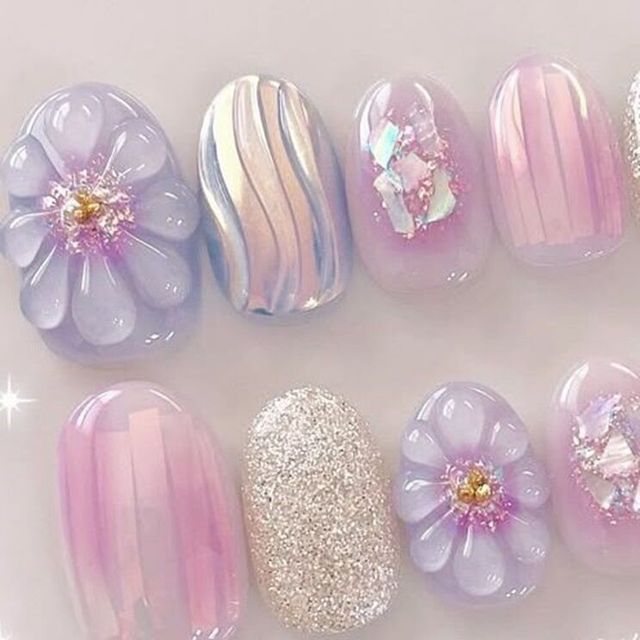 アイ　トータルビューティ専門学校 【スイーツビュッフェ付き】ぷっくり可愛いフラワーネイル体験1