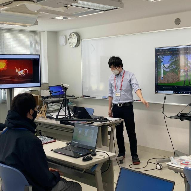 吉田学園情報ビジネス専門学校 【コンピュータグラフィックス学科】オープンキャンパス1