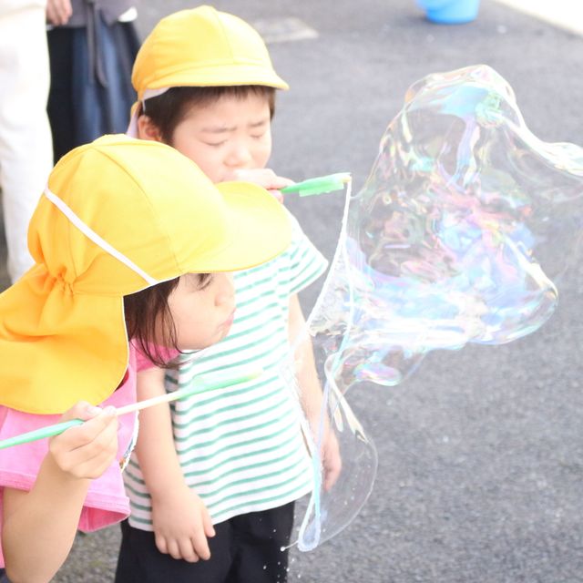 仙台幼児保育専門学校 シャボン玉あそび＆学費・奨学金セミナー！2
