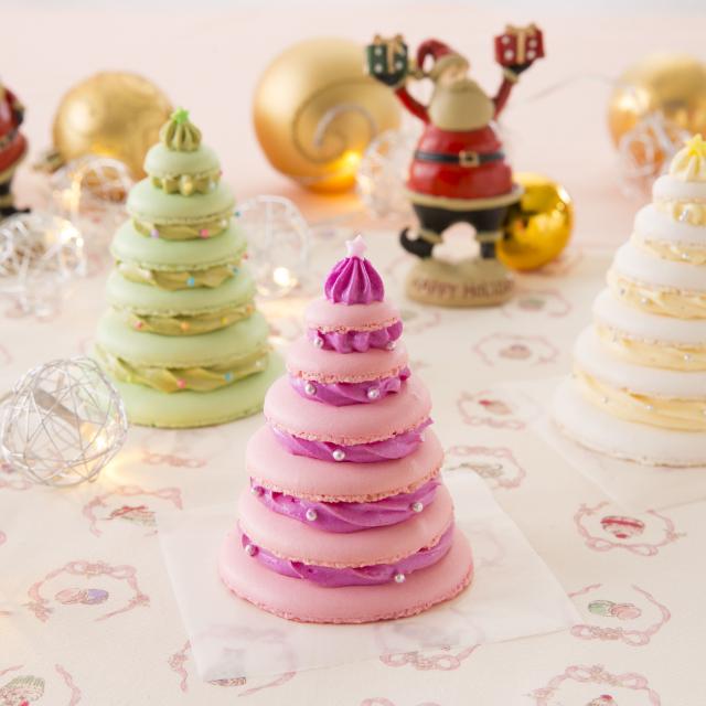 赤堀製菓専門学校 12月2日(日) クリスマスマカロンタワー1