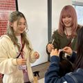足利デザイン・ビューティ専門学校 美容総合科：ワインディングリレー開催