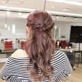 ＹＩＣ京都ビューティ専門学校 くるくるパーマ＆ヘアアレンジ体験