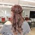 ＹＩＣ京都ビューティ専門学校 くるくるパーマ＆ヘアアレンジ体験1