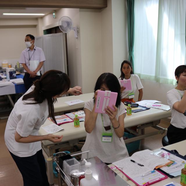 東洋鍼灸専門学校 【第4回体験入学】美容鍼灸を学び、セルフケアを体験しよう！4