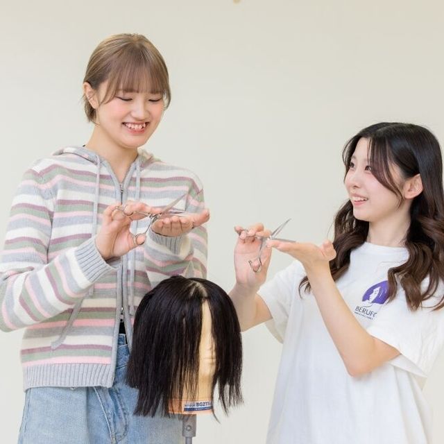 ベルフォート美容専門学校 オープンキャンパス　ハロウィンDAY1