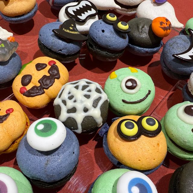 札幌ベルエポック製菓調理専門学校 【Halloweenスペシャル☆彡DAY】デコマカロン2
