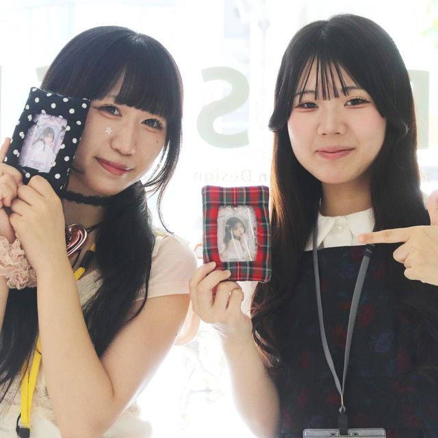 マロニエファッションデザイン専門学校 推し活トレカケース作り！2