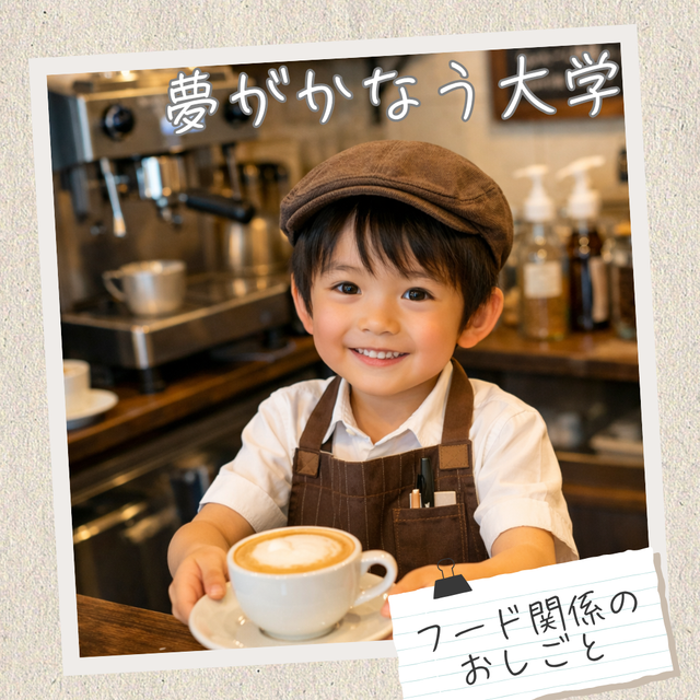 柴田学園大学 6/20【フードマネジメント学科】その夢、叶えてみない？1