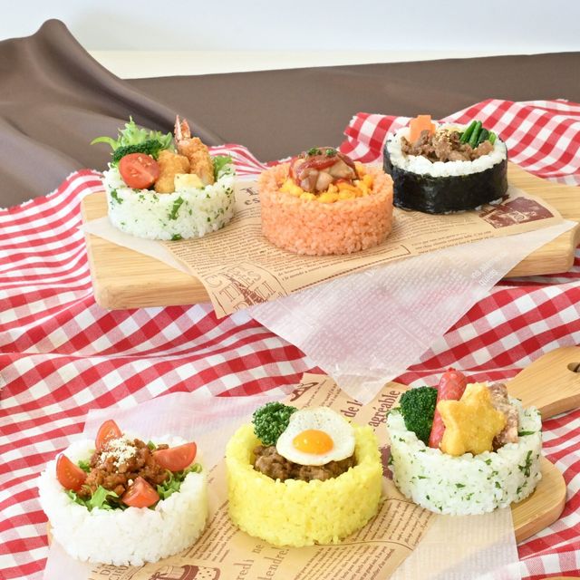 華学園栄養専門学校 体験型ＯＣ　お花見にぴったり！春のおにぎりカップ1