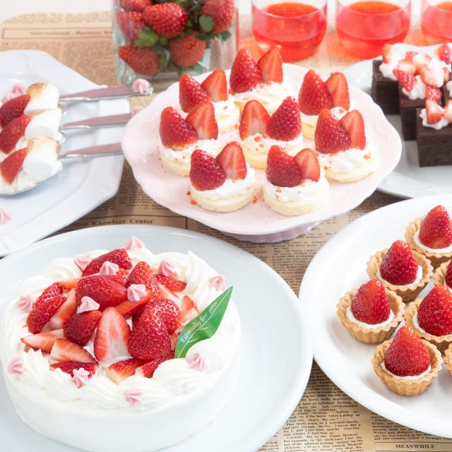 札幌観光ブライダル・製菓専門学校 【製菓学科】いちごビュッフェ1