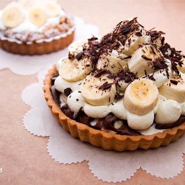大宮スイーツ＆カフェ専門学校 【チョコバナナタルト】SPオーキャン～ワンホール持ち帰り～1