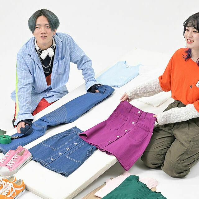 織田ファッション専門学校 雑誌のスタイリスト体験1