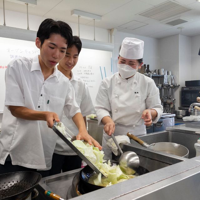 今村学園ライセンスアカデミー オープンキャンパス（調理師科）1