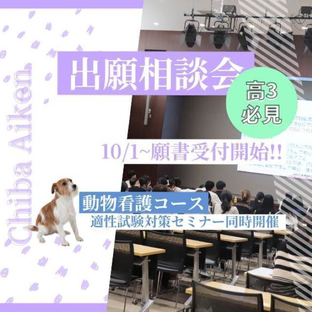 専門学校　ちば愛犬動物フラワー学園 【出願相談会】適性試験対策セミナー同時開催1