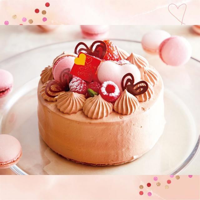 服部栄養専門学校 Happy Valentine チョコレートケーキ1