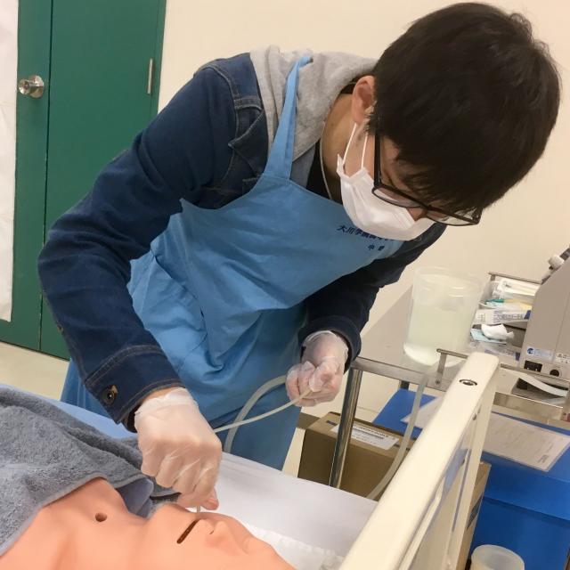 大川学園医療福祉専門学校 医療的ケアについて知ろう!1