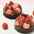 【バレンタインスイーツ】　チョコとベリーのプチタルト／専門学校ビジョナリーアーツ