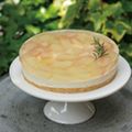 専門学校ビジョナリーアーツ 桃よくばり2days 桃のレアチーズケーキ