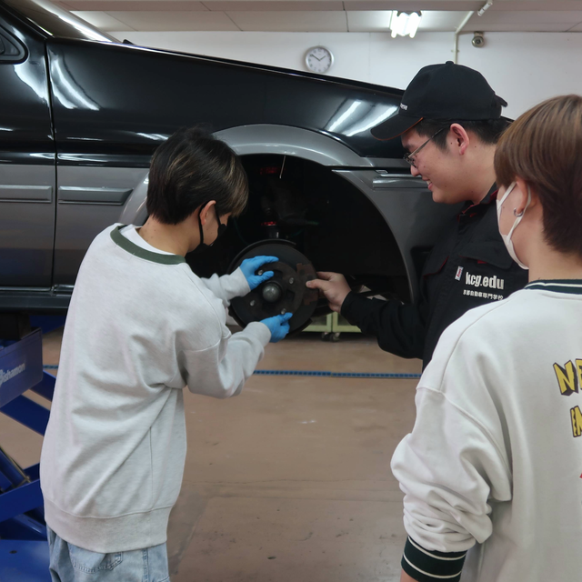 京都自動車専門学校 マツシマホールディングスでスペシャル体験入学！2