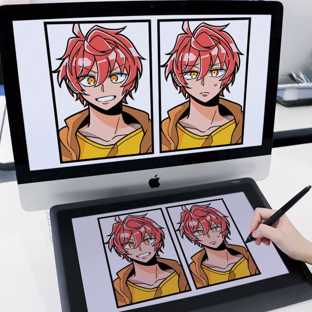 あいち造形デザイン専門学校 キャラクターの表情を描き分けてみよう！マンガ・アニメコース1