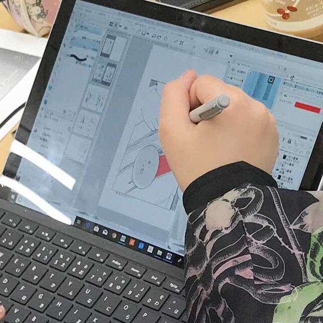 東洋美術学校 漫画の1シーンを描こう 【デジタル】1