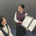 名古屋外語・ホテル・ブライダル専門学校 1.2年生対象！ホテルのレストランスタッフを体験！！