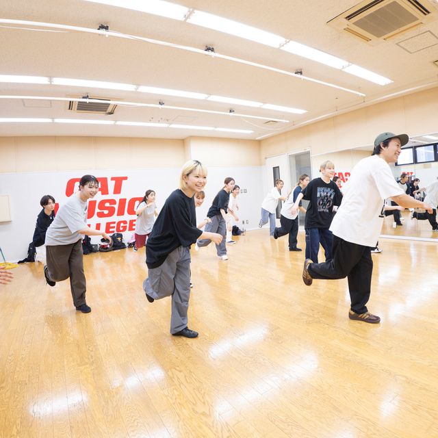 キャットミュージックカレッジ専門学校 【ダンス】KORGE先生によるハウスレッスン！1