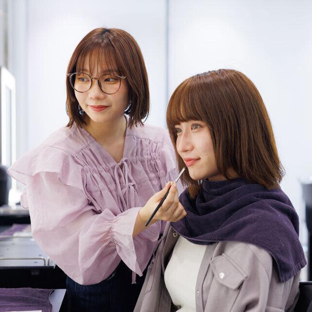 大阪ベルェベル美容専門学校 キャンパスは梅田！メイクやエステ、ネイルのビューティ体験♪2