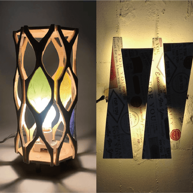 大阪総合デザイン専門学校 照明器具を作ってみよう！1