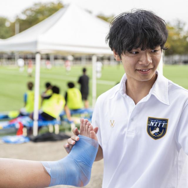 日本医専 スポーツトレーナーの仕事1
