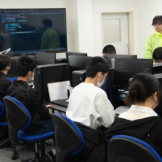 横浜システム工学院専門学校 オープンキャンパス＼ゲーム・AI・ビジネスデザイン体験授業／1