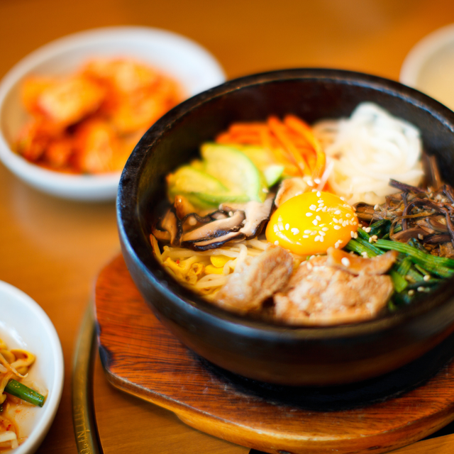 国際ビューティ＆フード大学校 ★無料バス【シェフ学科】あつあつ！韓国ビビンバ1