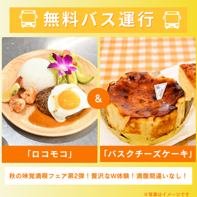 札幌調理製菓専門学校 「ロコモコ」＆「バスクチーズケーキ」1