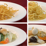 味と麺を自由にチョイス！あんかけ焼きそば＆カニ爪フライの詳細