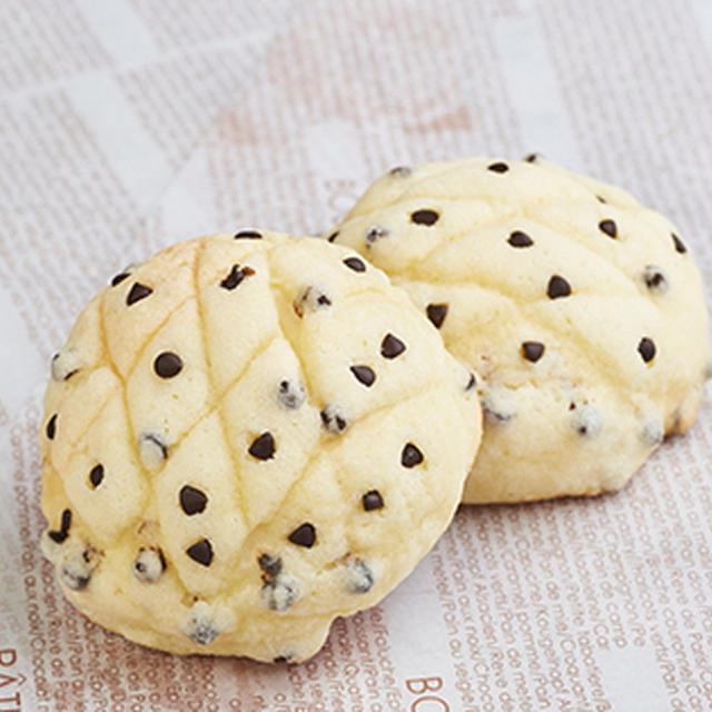 織田製菓専門学校 チョコチップメロンパン1