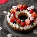 札幌ベルエポック製菓調理専門学校 【X'mas☆彡スイーツじっくり体験】リースシュークリーム