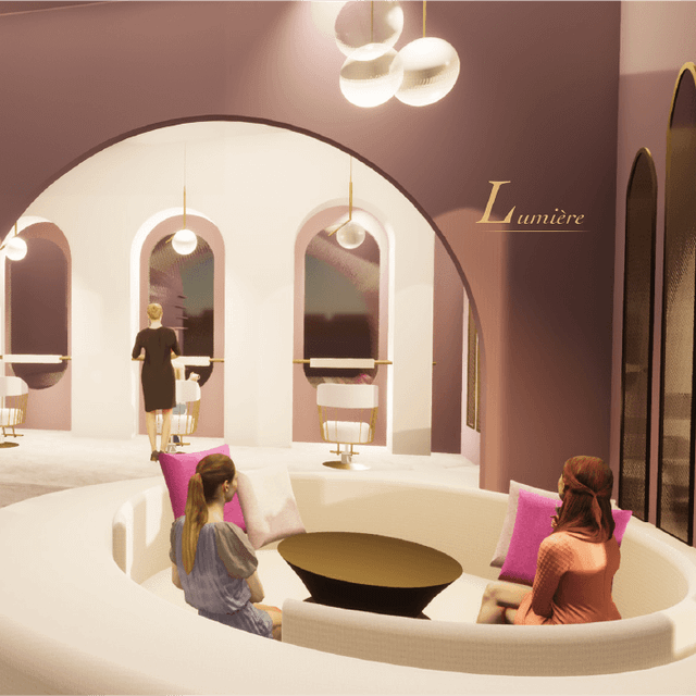 大阪総合デザイン専門学校 店舗をデザインしてみよう！1