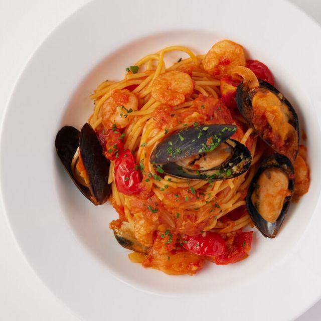 にいがた製菓・調理専門学校えぷろん スイーツビュッフェ開催！！　調理体験：魚介のパスタ2