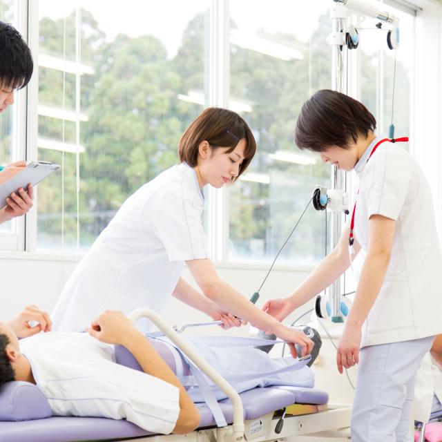 若狭医療福祉専門学校 【理学療法科】進学への第一歩~理学療法士を体験してみよう!1