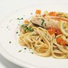 専門学校ビジョナリーアーツ サーモンのクリーム冷製パスタ