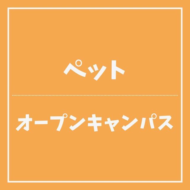 ＹＩＣ情報ビジネス専門学校 【ペット】オープンキャンパス1