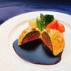 華調理製菓専門学校 牛ヒレ肉のパイ包み焼き＆サラダ＆ショートケーキ