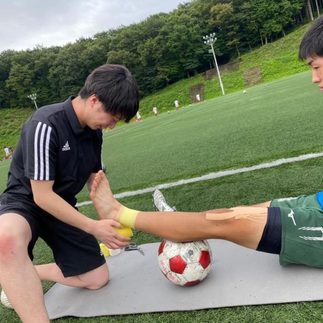 東京呉竹医療専門学校 スポーツ現場で使えるテーピング／柔整師が活躍できるフィールド2