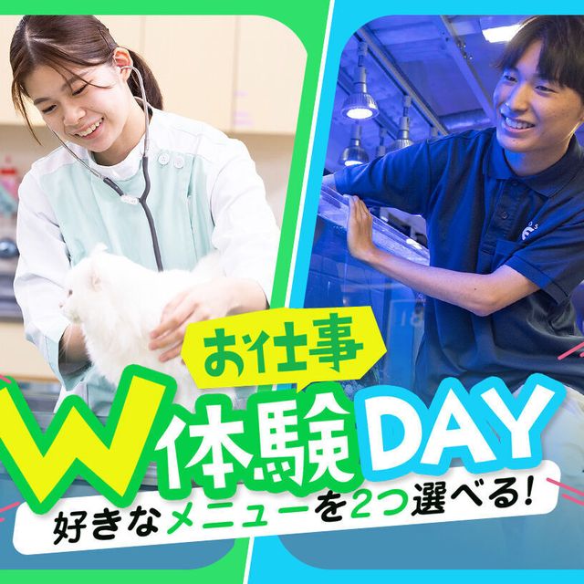 大阪ＥＣＯ動物海洋専門学校 【お仕事Ｗ体験DAY】自分にぴったりの動物のお仕事を見つけよう1