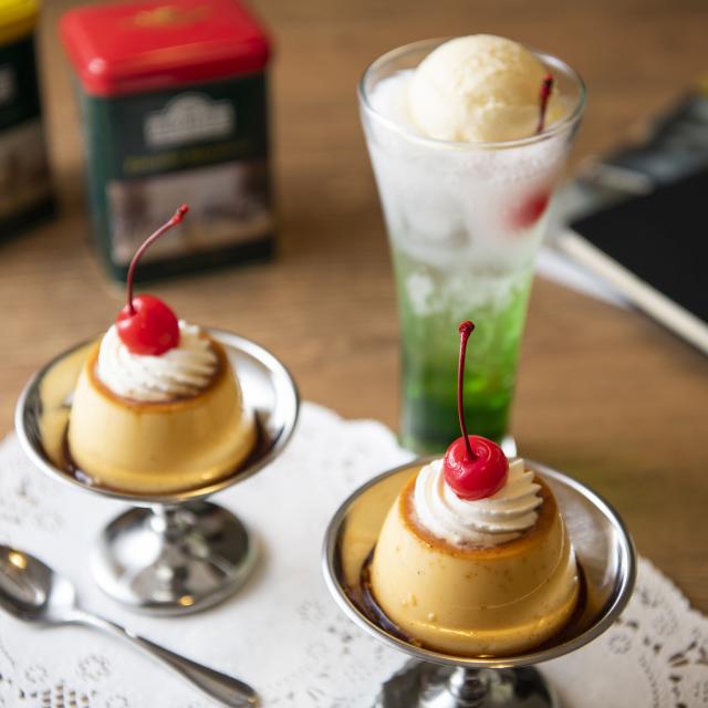 赤堀製菓専門学校 カフェよくばり体験（オムライス・プリン・クリームソーダ）1