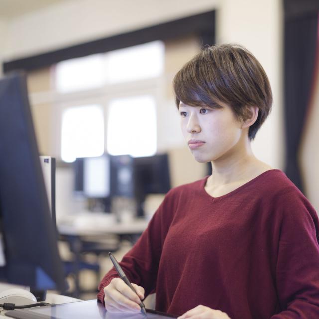 大垣女子短期大学 <デザイン美術学科>学科説明・体験授業1