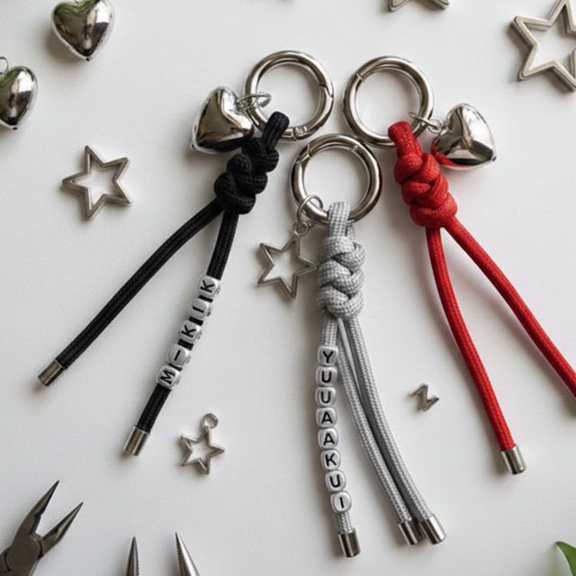 名古屋ファッション専門学校 組み合わせは無限大☆世界にひとつのBagチャーム制作1