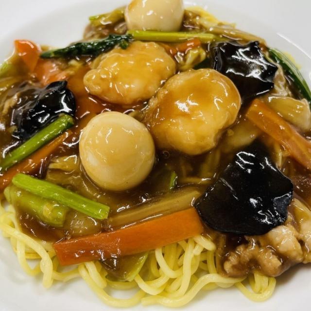 光塩学園調理製菓専門学校 【調理】『絶品！海鮮あんかけ焼きそば』に挑戦！1